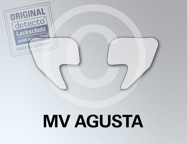 Lackschutzfolien Set 2-teilig MV Agusta Brutale 1078 Bj. ab 08