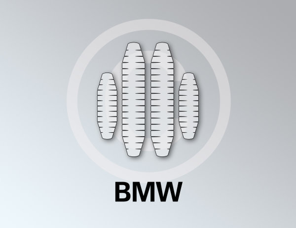 Lackschutzfolien Set Kantenschutz 4-teilig BMW HP4 Bj. 12-14