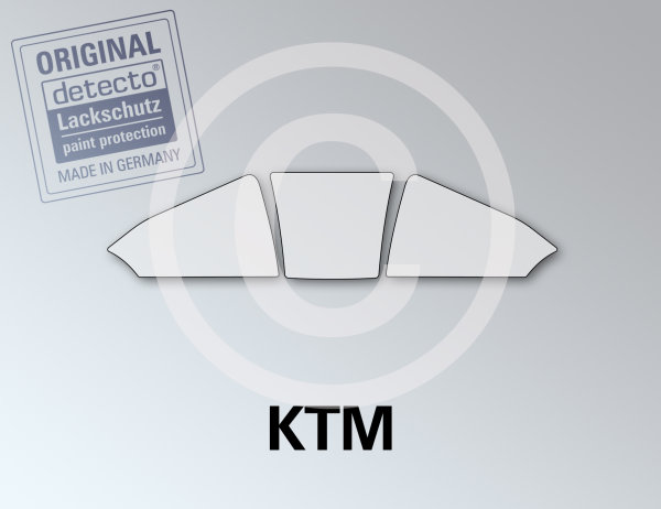 Lackschutzfolien Set 3-teilig KTM 1290 Super Duke Bj. 13-19