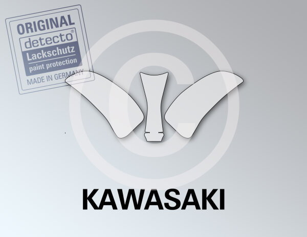 Lackschutzfolien Set 3-teilig Kawasaki Z 1000 Bj. 14-25