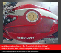 Lackschutzfolien Set Tankrucksack 3-teilig Ducati Monster 620 Bj. 98-08