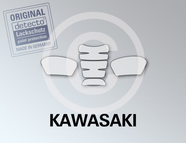 Lackschutzfolien Set 5-teilig Kawasaki KLE 650 Versys Bj. ab 15