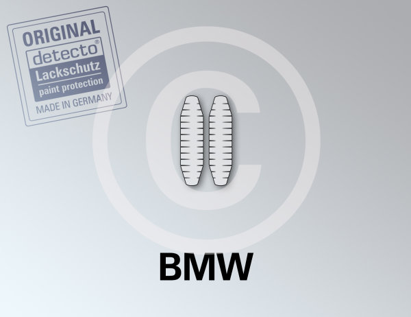 Lackschutzfolien Set Heck 2-teilig BMW R 1200 R Bj. 15-18