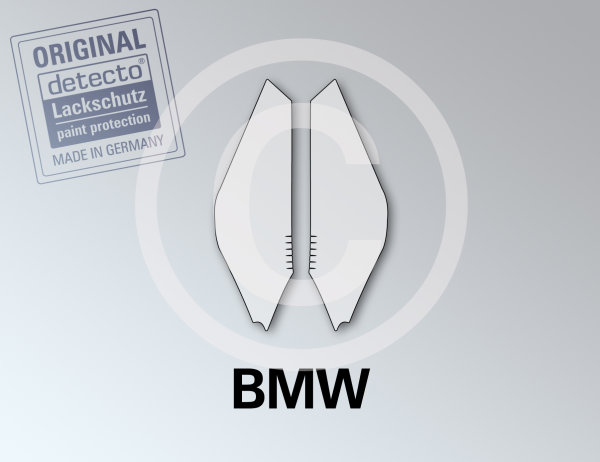 Lackschutzfolien Set Heck 2-teilig BMW R 1200 RS Bj. 15-18