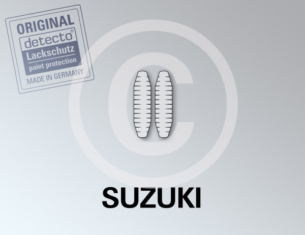 Lackschutzfolien Set Heck 2-teilig Suzuki GSX-S 1000 Bj. 15-20