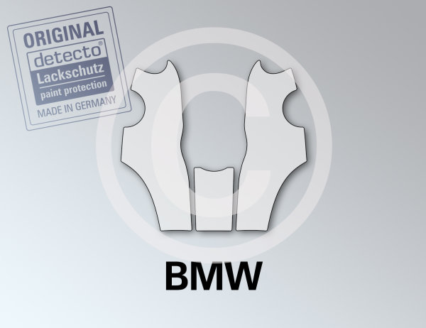 Lackschutzfolien Set Tankrucksack 3-teilig BMW R nineT Bj. ab 14