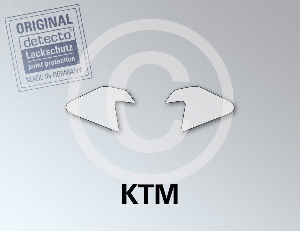 Lackschutzfolien Set 2-teilig KTM 1290 Super Adventure R Bj. 17-20