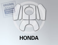 Lackschutzfolien Set Tankrucksack 8-teilig Honda CBF 600N...