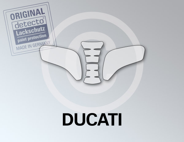 Lackschutzfolien Set 4-teilig Ducati Streetfighter 848 Bj. 12-15