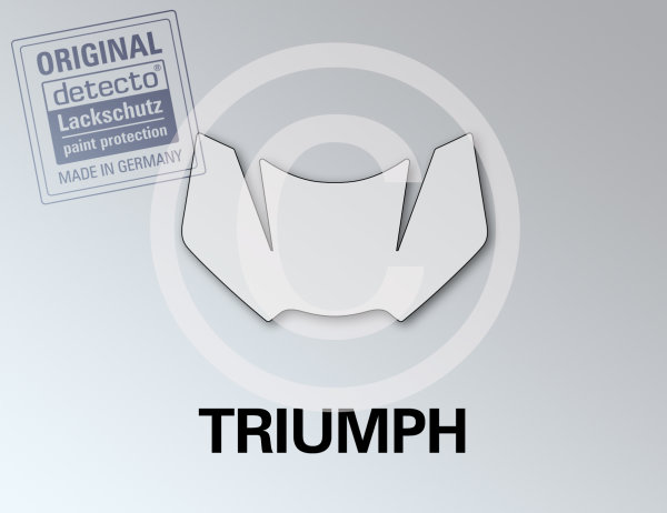 Lackschutzfolien Set Windschild 1-teilig Triumph Speed Triple 1050 Bj. ab 16