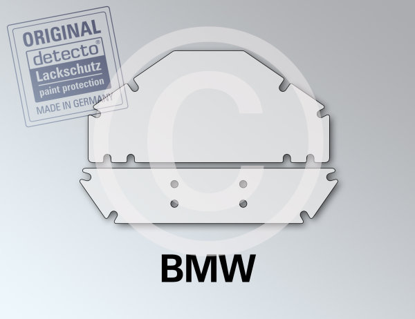 Lackschutzfolien Set Touratech Werkzeugbox 2-teilig BMW R 1250 GS Bj. 19-23