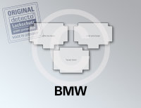 Lackschutzfolien Set Koffer + Topcase (Deckel) 3-teilig BMW R 1250 GS Adventure Bj. ab 19