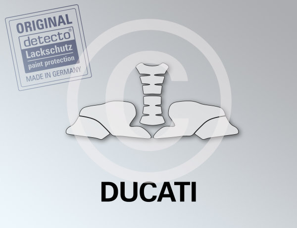 Lackschutzfolien Set 6-teilig Ducati Streetfighter V4 Bj. 20-22