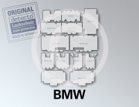 Lackschutzfolien Set Koffer + Topcase 13-teilig BMW R...
