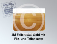 3M Folienrakel Gold mit 3M Baumwoll Rakel-Manschette