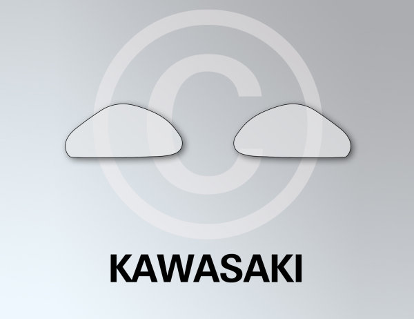 Lackschutzfolien Set 2-teilig Kawasaki KLV 1000 Bj. 04-05