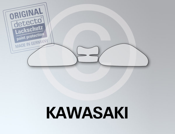 Lackschutzfolien Set 3-teilig Kawasaki KLV 1000 Bj. 04-05