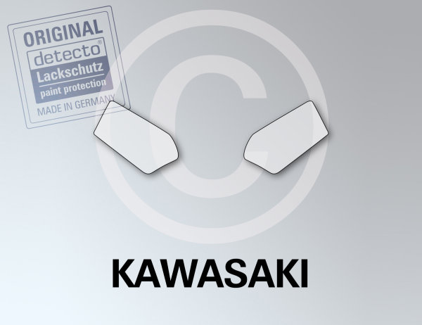 Lackschutzfolien Set 2-teilig Kawasaki KLE 650 Versys Bj. 06-14