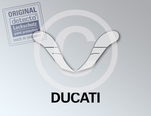 Lackschutzfolien Set 4-teilig Ducati Multistrada V2 Bj. 22-24