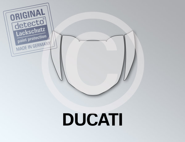 Lackschutzfolien Set Heck 3-teilig Ducati Diavel V4 Bj. ab 23