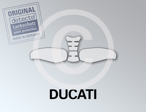 Lackschutzfolien Set 4-teilig Ducati Streetfighter V2 Bj. ab 25