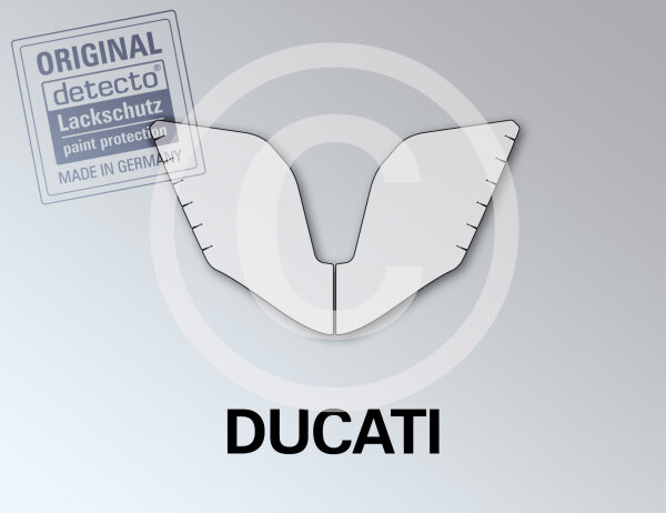 Lackschutzfolien Set Heck 2-teilig Ducati Streetfighter V2 Bj. ab 25