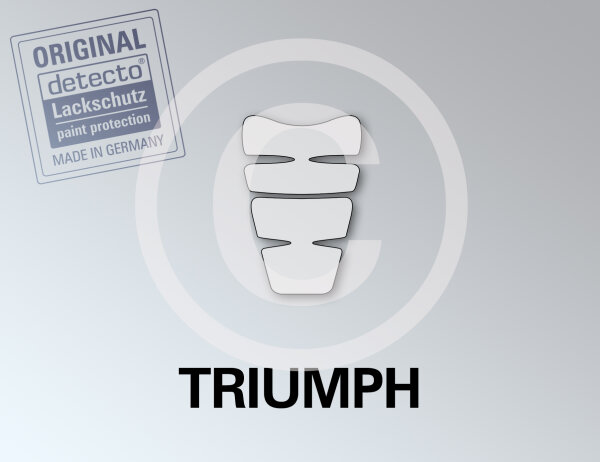 Lackschutzfolien Set Tankpad 2-teilig Triumph Daytona 675 Bj. 13-16