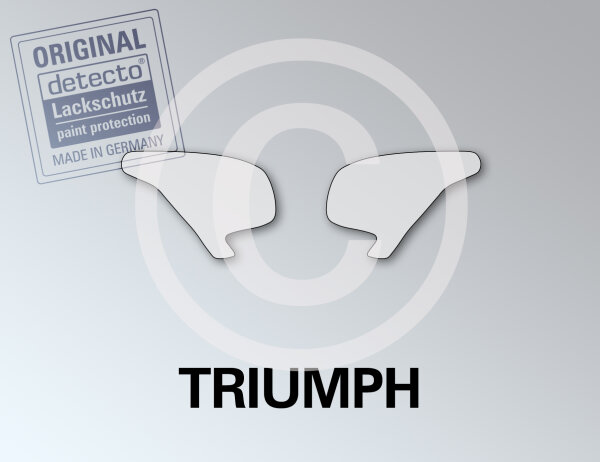 Lackschutzfolien Set 2-teilig Triumph Daytona 675 Bj. 13-16