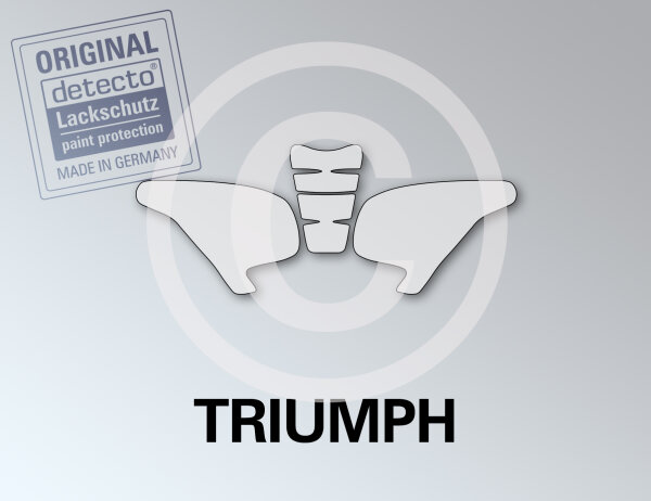 Lackschutzfolien Set 4-teilig Triumph Daytona 675 Bj. 13-16
