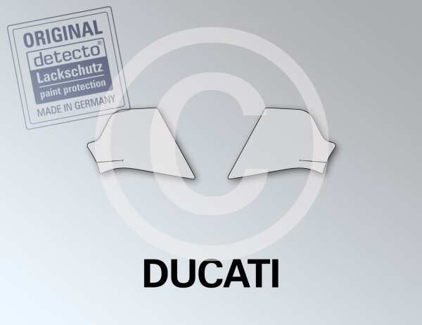 Lackschutzfolien Set 2-teilig Ducati DesertX V4 Bj. ab 26