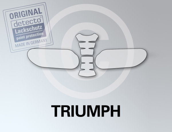 Lackschutzfolien Set 4-teilig Triumph Speed Triple 955i Bj. 02-04