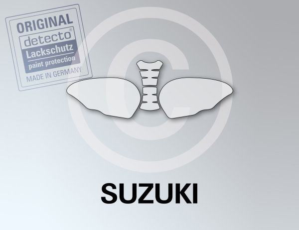 Lackschutzfolien Set 4-teilig Suzuki GSX R 750 Bj. 04-05