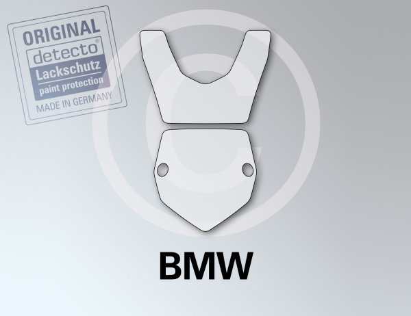 Lackschutzfolien Set Tankrucksack 2-teilig BMW F 800 GS Bj. 08-12