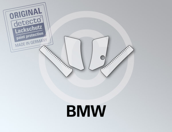 Lackschutzfolien Set Fussrasten 4-teilig BMW K 1200 GT Bj. 06-08