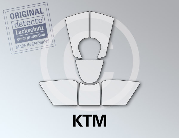 Lackschutzfolien Set Bundle 6-teilig KTM 1190 RC8 Bj. 08-15