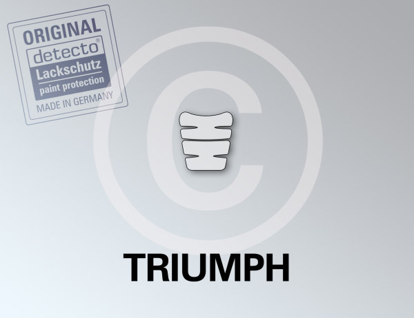 Lackschutzfolien Set Tankpad 2-teilig Triumph Speed Triple 1050 Bj. 05-10