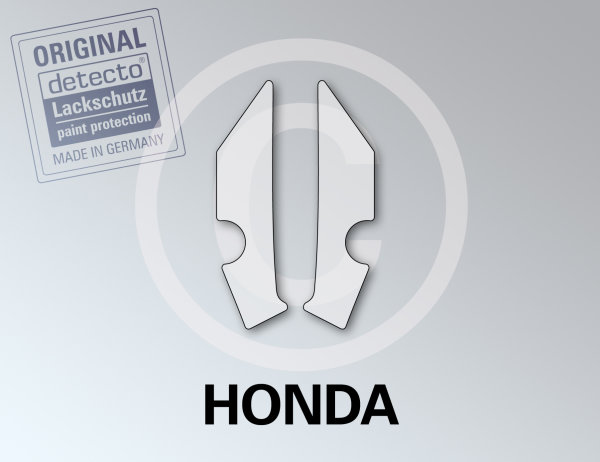 Lackschutzfolien Set Fussrasten 2-teilig Honda CB 1000 R Bj. 08-17