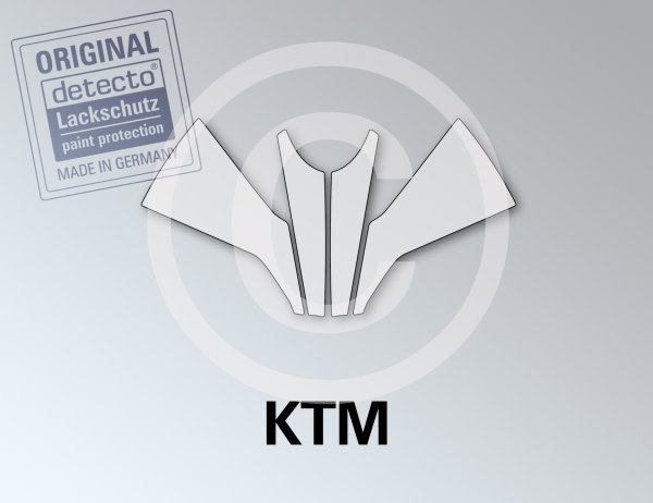 Lackschutzfolien Set 4-teilig KTM 990 SMT Bj. 08-13