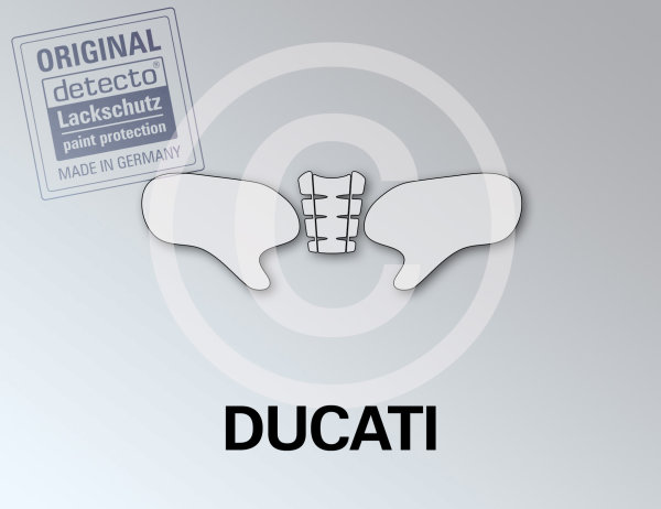 Lackschutzfolien Set 5-teilig Ducati Monster 769 Bj. 10-13