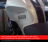 Lackschutzfolien Set 2-teilig Ducati Monster 1100 Bj. 08-13